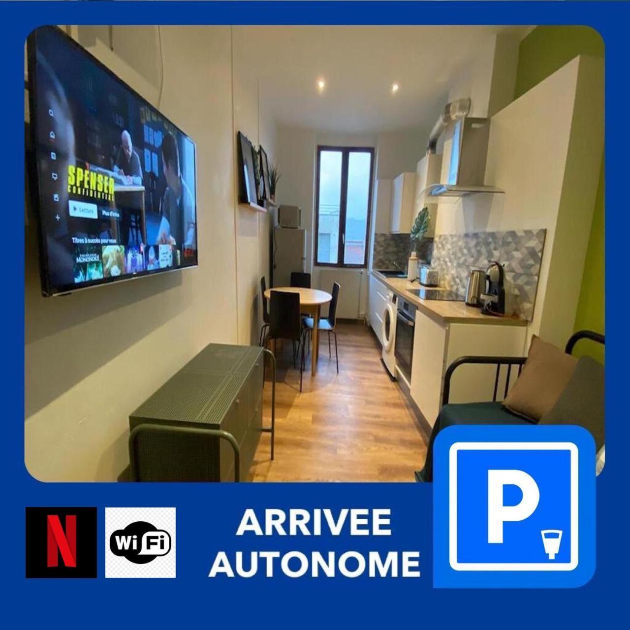 Apartamento 012 Chic & Cosy F2 34M2 Hypercentre Wifi Smart Tv Netflix Saint-Etienne  Exterior foto