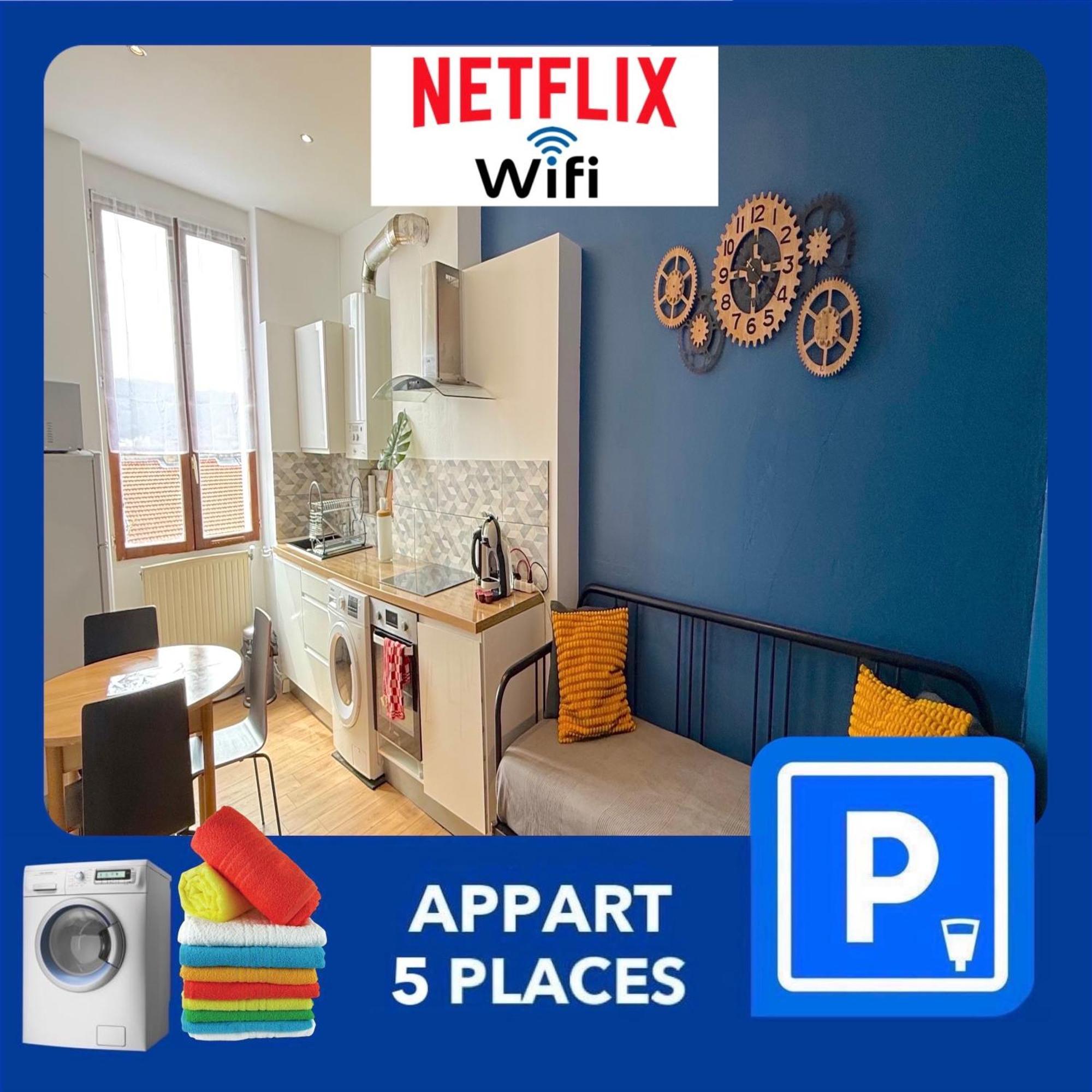 Apartamento 012 Chic & Cosy F2 34M2 Hypercentre Wifi Smart Tv Netflix Saint-Etienne  Exterior foto